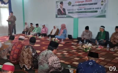 Jajaran Kankemenag Pasbar Ikuti Peringatan Tahun Baru Islam 1 Muharram 1448 H