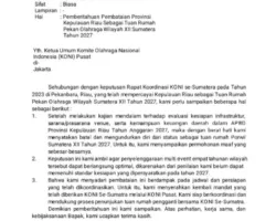 Kepri Mundur dari Porwil XII 2027, Nasib Pra-PON Sumatera Kini Menggantung