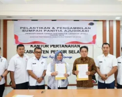 Kantah Pessel Teken Kontrak Kerja dan Cek Kesiapan Alat untuk Dukung PTSL 2026