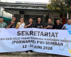 Besok, PWI Sumbar Seleksi Atlet Porwanas 2027 di Payakumbuh- Limapuluh Kota