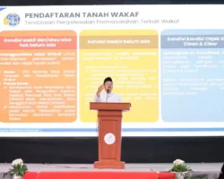 Menteri Nusron Ajak Masyarakat Sertipikatkan Tanah Wakaf, 1.032 Sertipikat Diserahkan di ICOP 2026