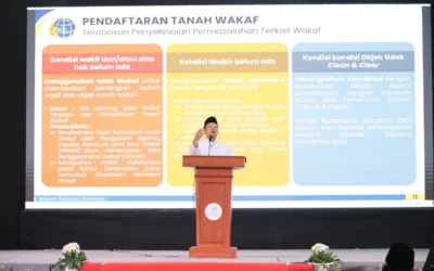 Menteri Nusron Ajak Masyarakat Sertipikatkan Tanah Wakaf, 1.032 Sertipikat Diserahkan di ICOP 2026