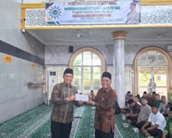 Pererat Ukhuwah, Muhammadiyah Kota Padang Gelar Pengkajian Terpadu dan Salurkan Bantuan untuk PCM Pauh IX