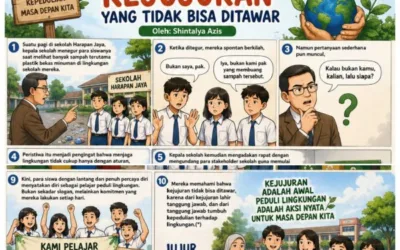 Peduli Lingkungan Dimulai dari Kejujuran yang Tidak Bisa Ditawar