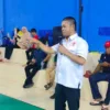 Ketua KONI Kota Padang, Erianto Hadiri Turnamen Bulutangkis Anak Nagari Cup I