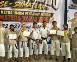 Shorinji Kempo Pasaman Barat Raih Dua Emas di Kejurnaswil Perkemi Sumbar 2026