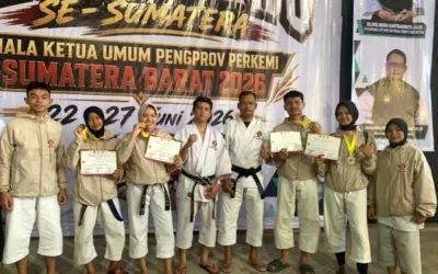 Shorinji Kempo Pasaman Barat Raih Dua Emas di Kejurnaswil Perkemi Sumbar 2026