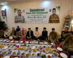Rico Alviano Sosialisasikan Empat Pilar Kebangsaan oleh Alat Kelengkapan MPR RI di Kota Padang
