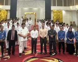 Kesbangpol Dharmasraya Bentuk Garda Pancasila Muda, Perkuat Karakter Generasi Bangsa