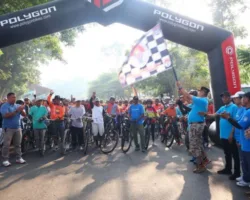 ASRI Gelar GSA 2026, Wawako Elzadaswarman Lepas Pesepeda di Kawasan Tugu Kudo