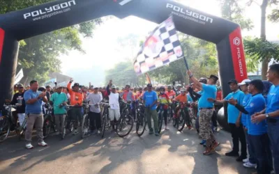ASRI Gelar GSA 2026, Wawako Elzadaswarman Lepas Pesepeda di Kawasan Tugu Kudo