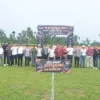 Bupati Benni Warlis Resmikan Lapangan Sepakbola HM Kasmir dan Buka Turnamen HM Kasmir Cup I