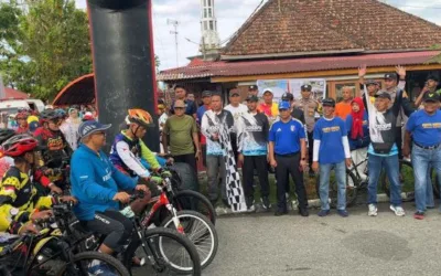 Ribuan Pesepeda se-Sumatera Meriahkan “Gowes Amal Fun & Adventure” KOSSPA