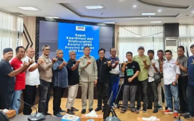 JMSI Sumbar Lakukan Koordinasi dan Silaturahmi dengan Komisi 1 DPRD Sumbar