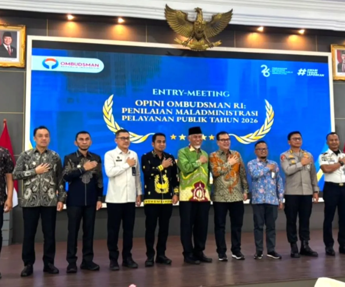 Entry Meeting Penilaian Ombudsman 2026, Kantah Pessel Perkuat Komitmen Cegah Maladministrasi