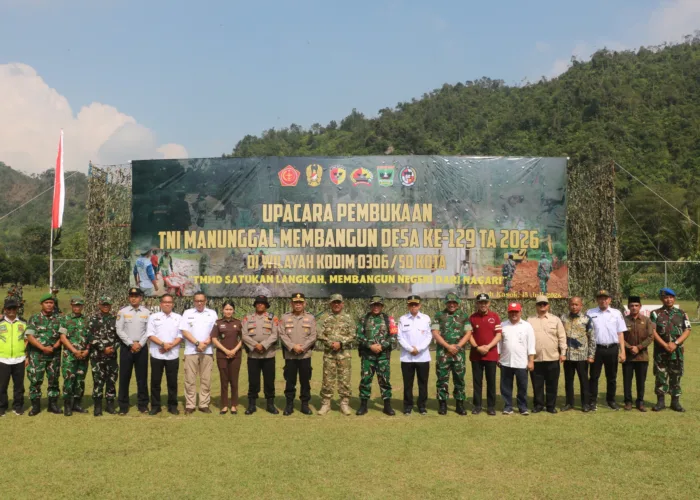 TMMD Ke-129 Limapuluh Kota Buka Akses Jalan 2,7 Km, Dorong Ekonomi dan Wisata Harau