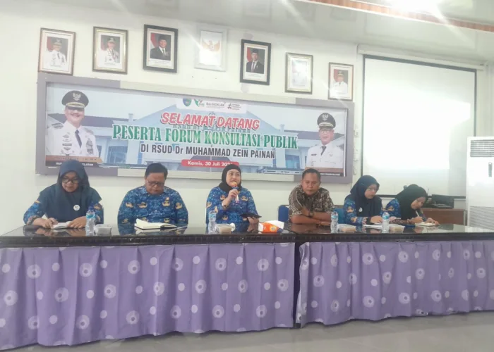 Demi Tingkatkan Mutu Pelayanan RSUD M. Zein Painan Gelar Forum Komunikasi Publik, Tampung Masukan Stakeholder