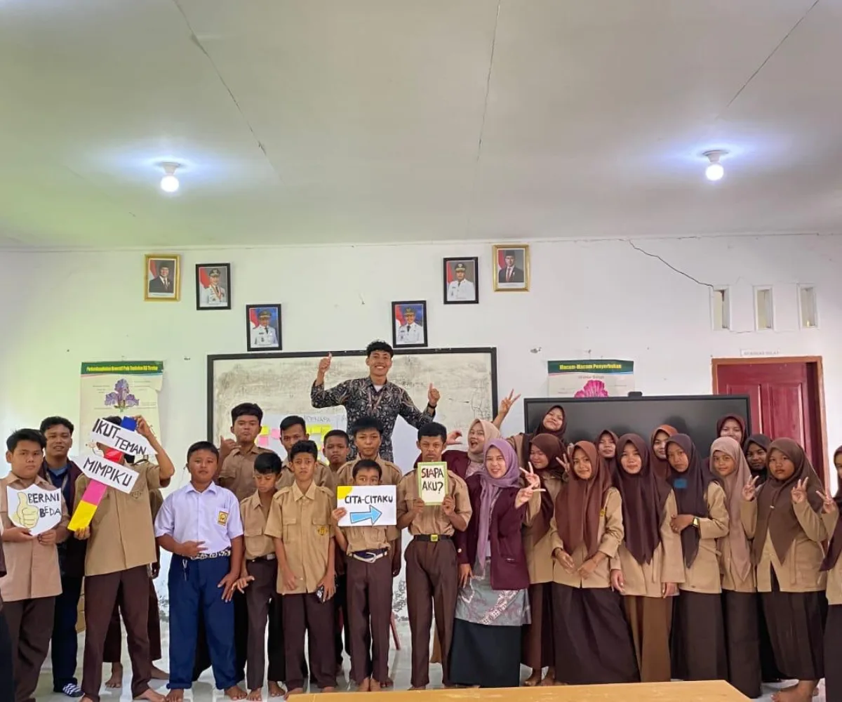 Mahasiswa KKN 52 UIN Imam Bonjol Padang Berhasil Bangun Kesadaran Pentingnya Pendidikan di SMPN 03 Patamuan