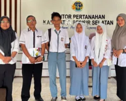 Kantah Pessel Terima Siswa PKL SMKN 1 Koto XI Tarusan, Bekal Penting Menuju Dunia Kerja