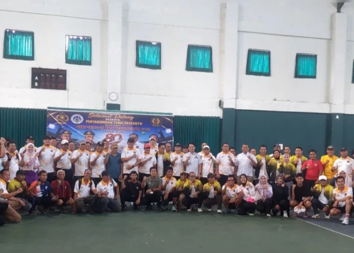 Kapolda Sumbar Buka Turnamen Tenis Eksekutif HUT ke-80 Bhayangkara, Diikuti 197 Peserta