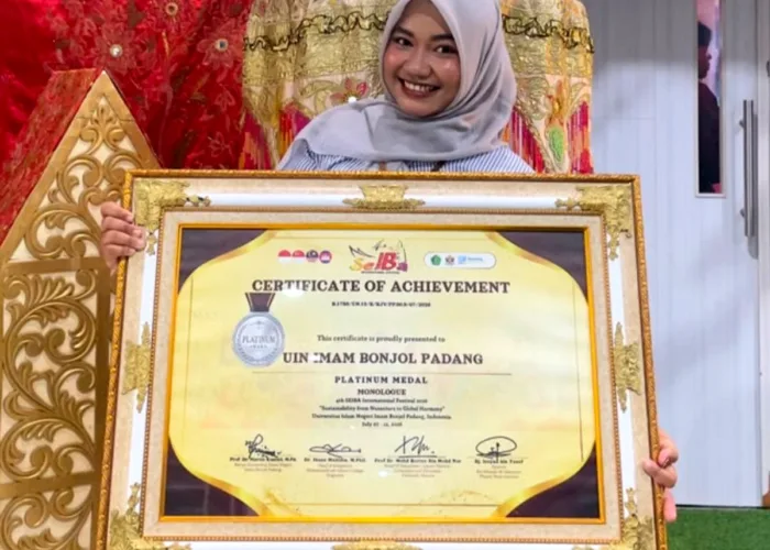 Mahasiswi UIN Imam Bonjol Padang Raih Medali Emas di SeIBa International Festival IV 2026