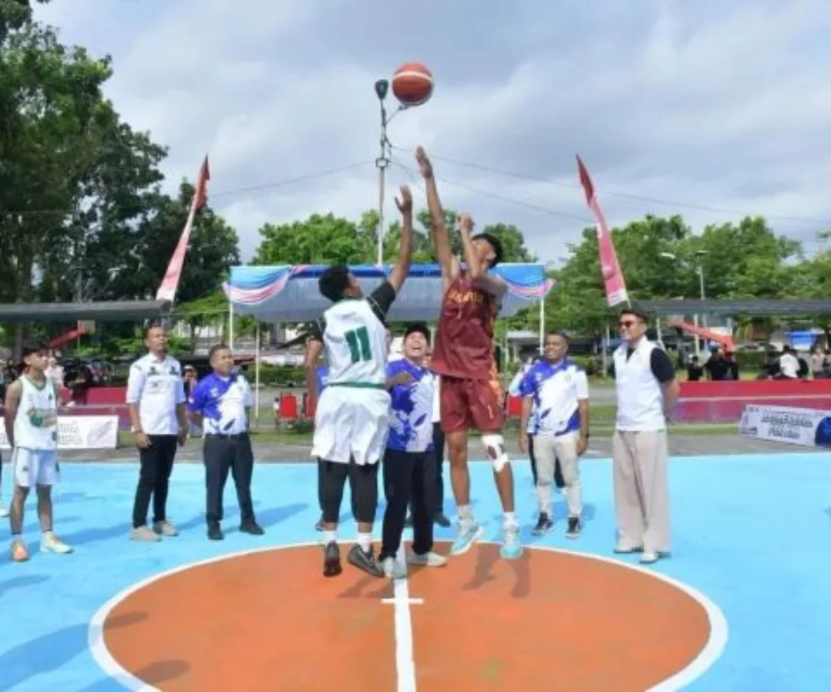Rangkaian Peringatan HUT ke 33 Lubuk Basung sebagai Ibukota Agam, Kejuaraan Bola Basket Antar Club se-Sumbar Digelar