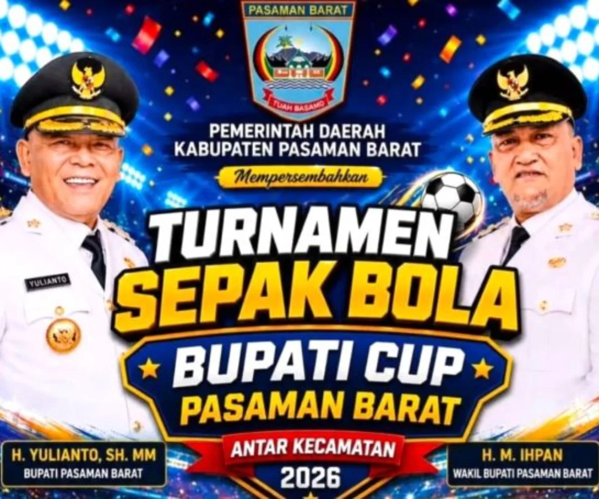 Memeriahkan HUT RI ke-81, Bupati Yulianto Buka Sepakbola Bupati Cup 2026