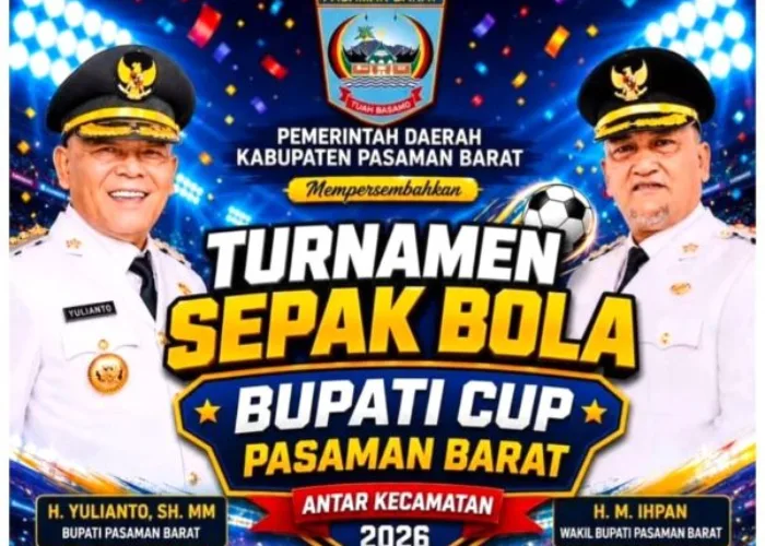 Memeriahkan HUT RI ke-81, Bupati Yulianto Buka Sepakbola Bupati Cup 2026