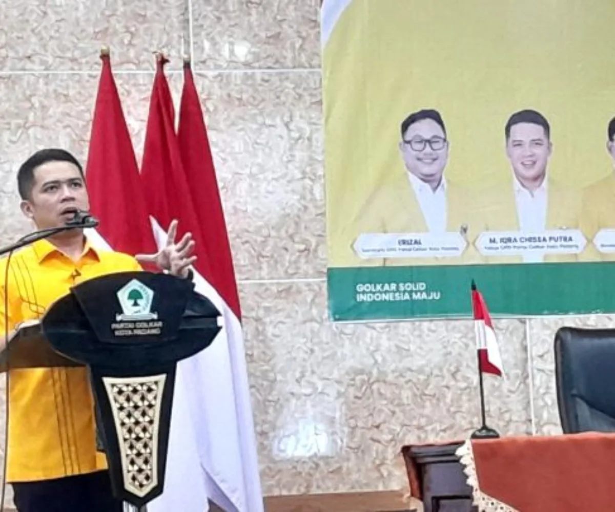 Iqra Chissa Dorong Kader Turun ke Masyarakat, Atril Badli Terpilih Pimpin Golkar Bungus Teluk Kabung