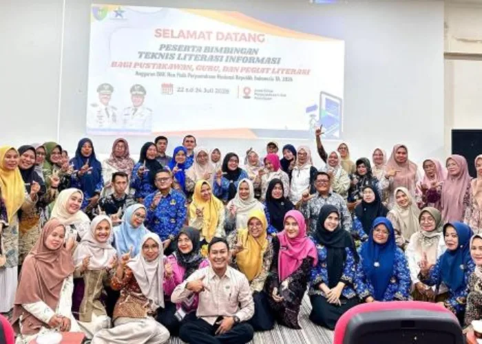 Dispusip Pessel Gelar Bimtek Literasi Informasi, Kadis Kominfo Wendi Tampil jadi Narasumber