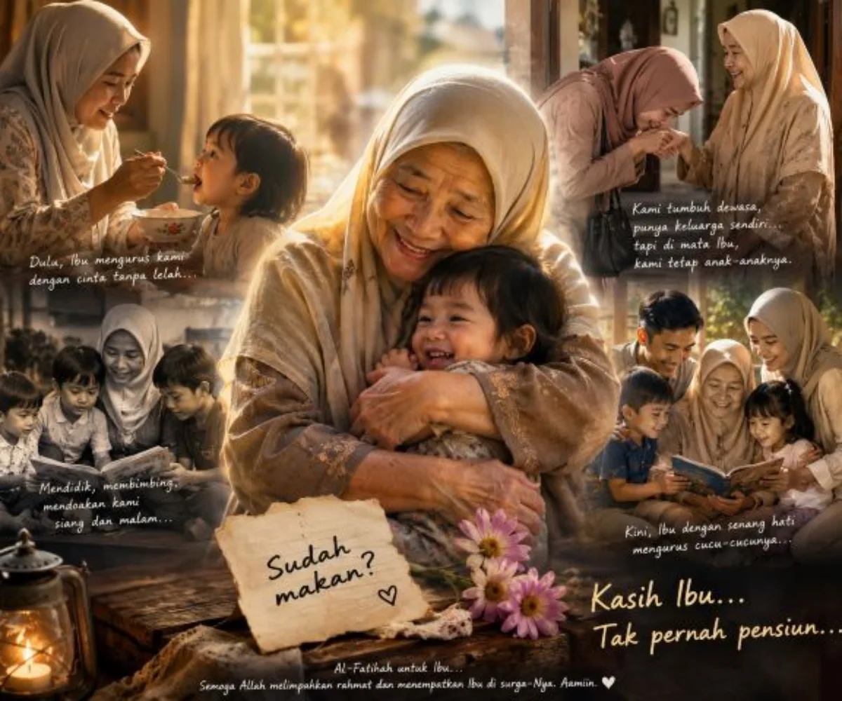 Ibu Tak Pernah Pensiun