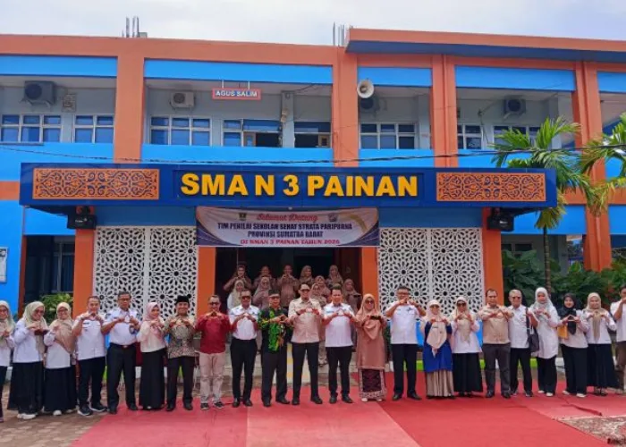 SMAN 3 Painan Wakili Pesisir Selatan, Tim Provinsi Lakukan Verifikasi Penilaian Sekolah Sehat Paripurna