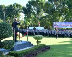 Bupati Benni Warlis Hadiri Peringatan Hari Bhayangkara ke-80