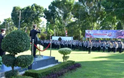 Bupati Benni Warlis Hadiri Peringatan Hari Bhayangkara ke-80