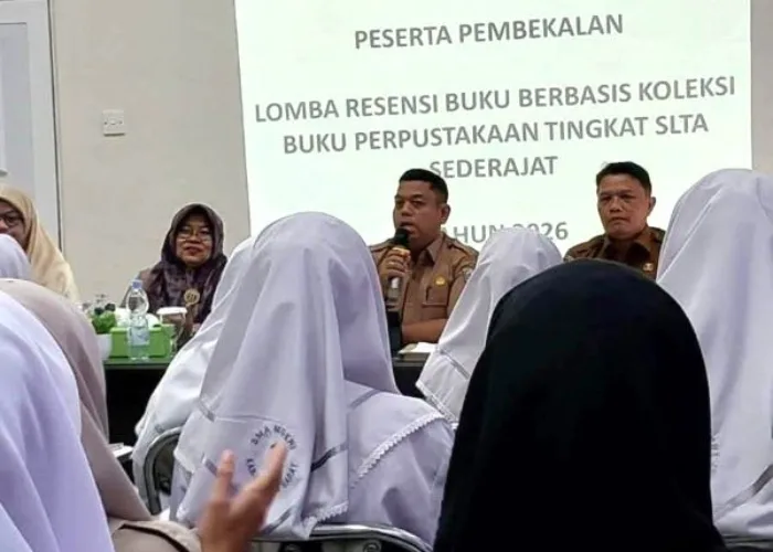 50 Pelajar Pasbar Ikuti Pembekalan Lomba Resensi Buku Berbasis Koleksi Perpustakaan