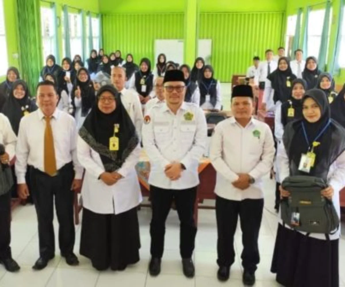 GTK MAN 5 Pasaman Barat Ikuti Workshop Implementasi KBC dan Pemanfaatan Digital