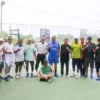 Wako Yota Balad Buka Kejuaraan Tenis Piala Walikota KU 110 Tahun