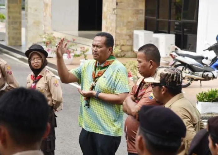 Jelang Berangkat ke Buperta Cibubur, Wako Yota Balad Motivasi Kontingen Jamnas XII