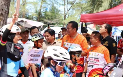 756 Atlet Ramaikan Kejuaraan Sepatu Roda Tingkat Nasional Pariaman Open 2026