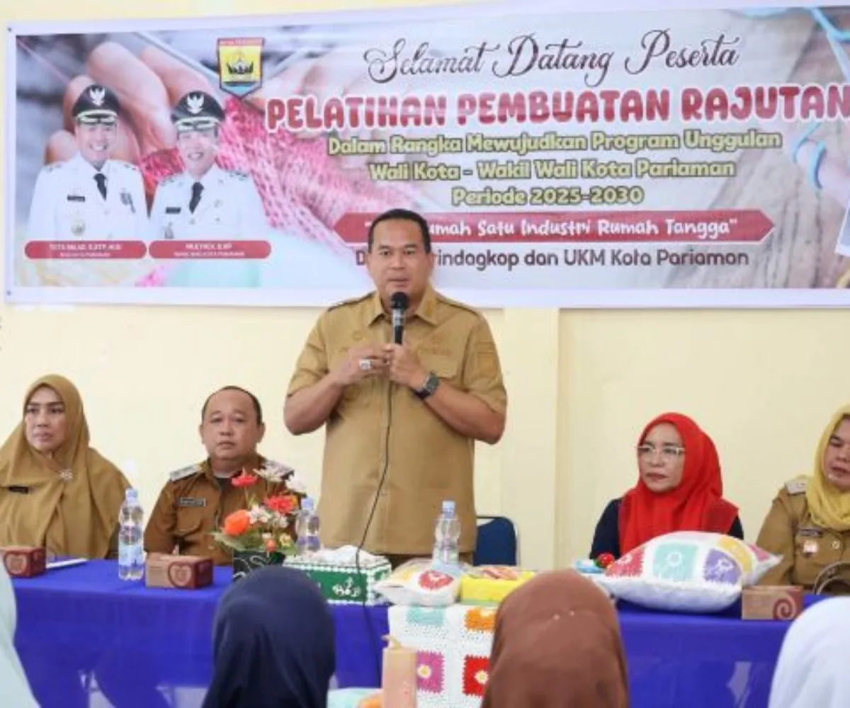 Dukung Progul Pemko, 24 Peserta Ikuti Pelatihan Pembuatan Rajutan