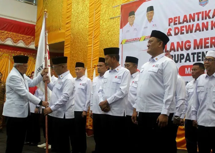 Aristo Munandar Lantik Wabup M.Ihpan jadi Ketua PMI Pasaman Barat 2026–2031