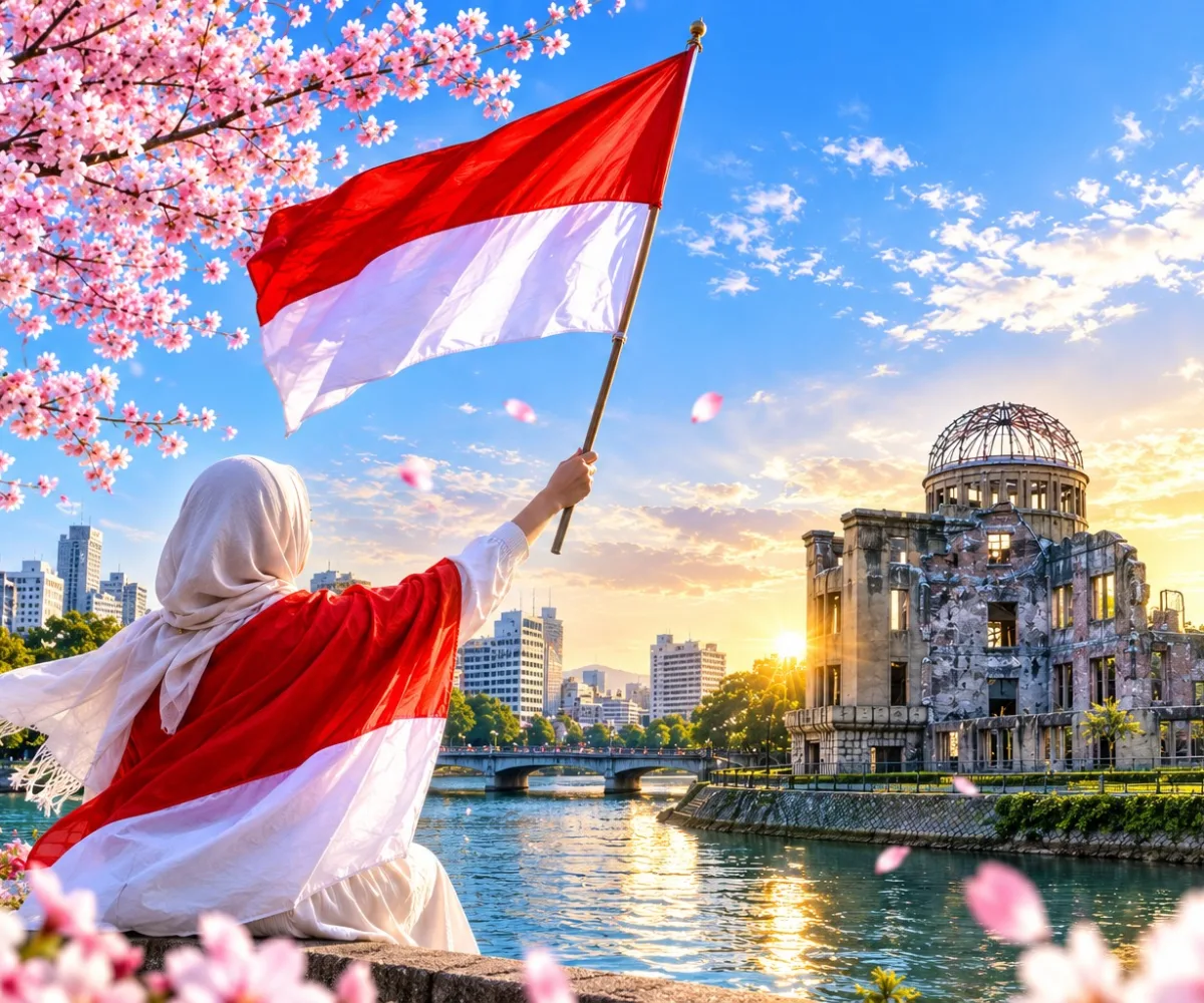 Merah Putih di Negeri Sakura