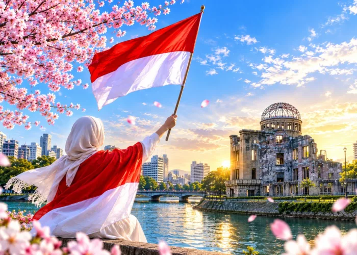 Merah Putih di Negeri Sakura