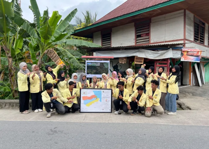 Mahasiswa KKN UNP 2026 Serahkan Peta Jalur Wisata dan Peta Administrasi Nagari Paninggahan untuk Dukung Pariwisata dan Tata Kelola Wilayah