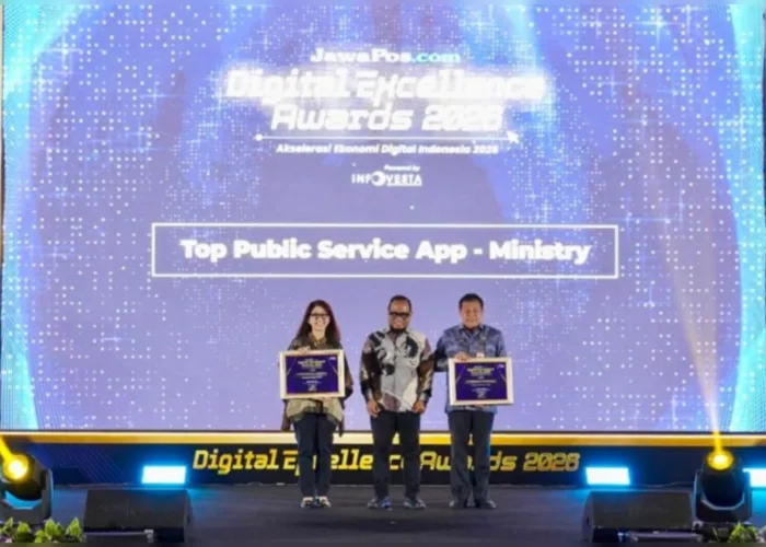 Kementerian ATR/BPN Raih Penghargaan Top Public Service App Lewat Aplikasi Sentuh Tanahku