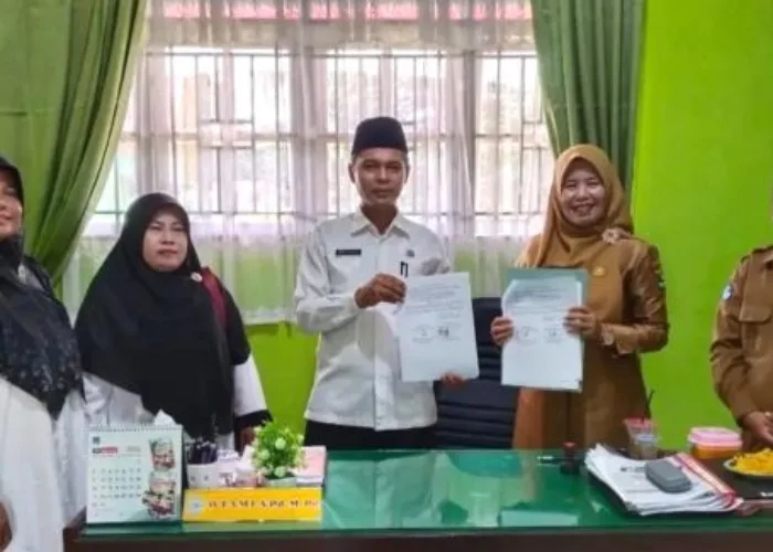 KUA dan SMA Negeri 1 Sungai Aur Jalin Kerjasama dan Program BRUS
