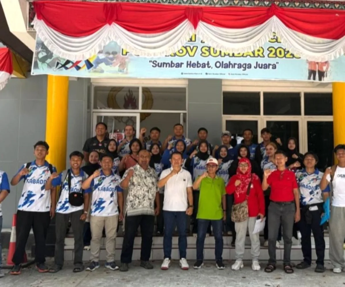 21 Atlet Kabaddi Sumbar Bidik Medali di Kejurnas 2026 Jakarta