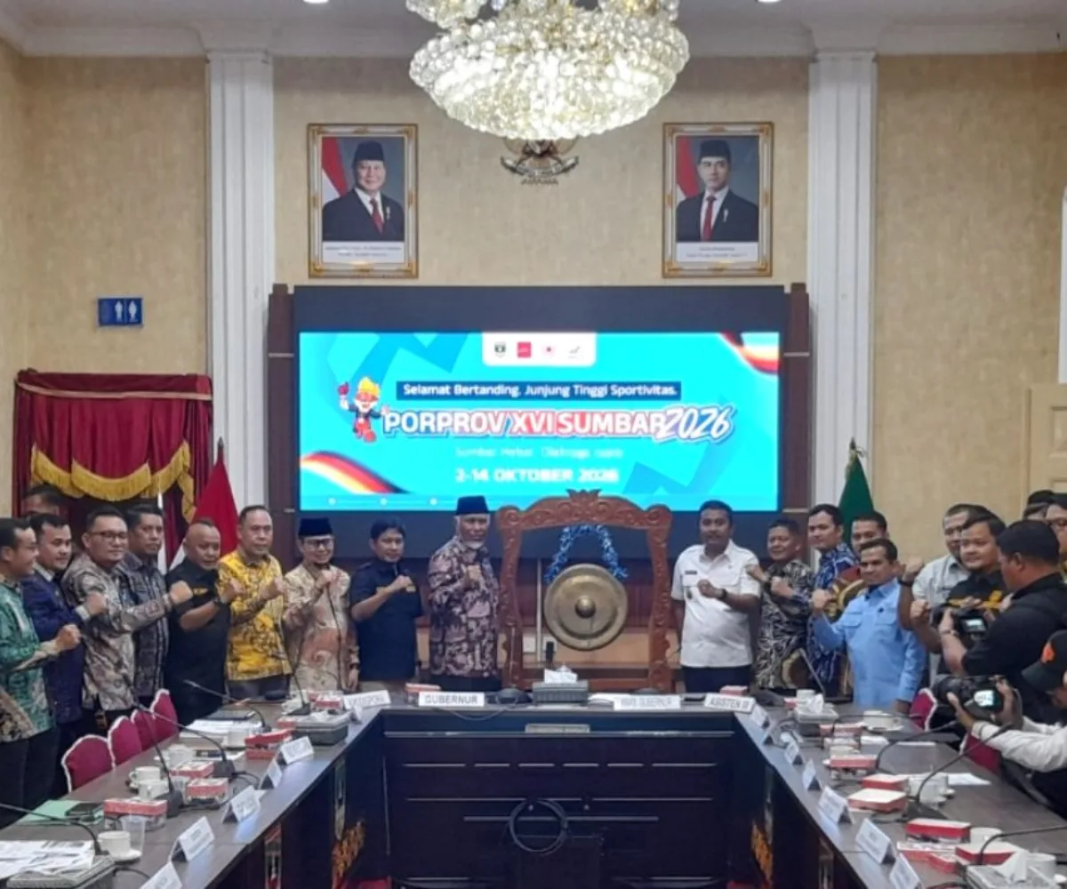 Sah! Porprov XVI Sumbar Tetap Digelar 2-14 Oktober 2026, Gubernur Mahyeldi Soft Launching