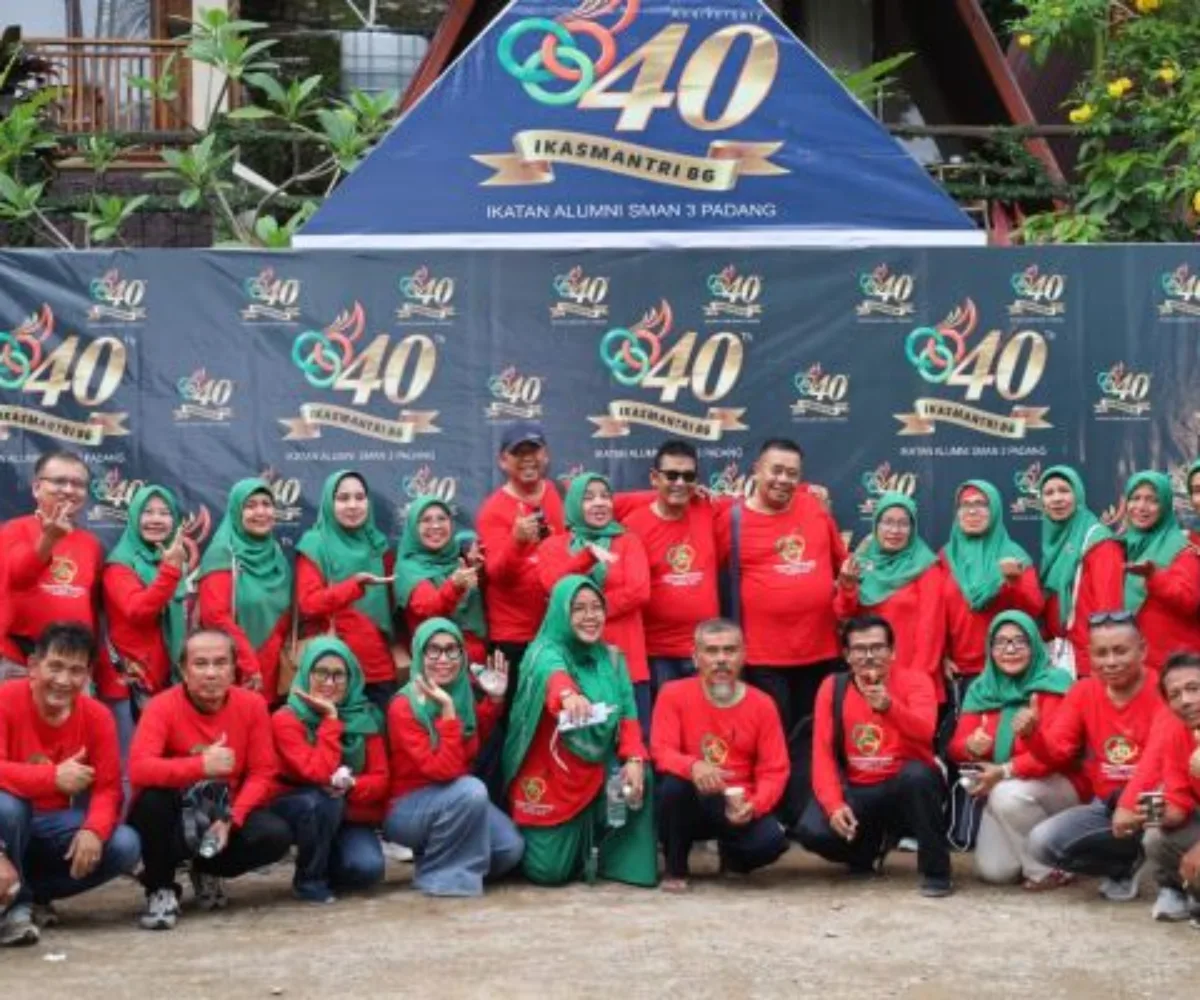 Reuni Akbar Ikasmantri 86: Kembali ke Masa Sekolah, Eratkan Persaudaraan 40 Tahun di Kulik Kayu Resort Mandeh