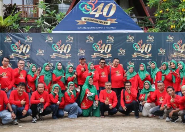 Reuni Akbar Ikasmantri 86: Kembali ke Masa Sekolah, Eratkan Persaudaraan 40 Tahun di Kulik Kayu Resort Mandeh